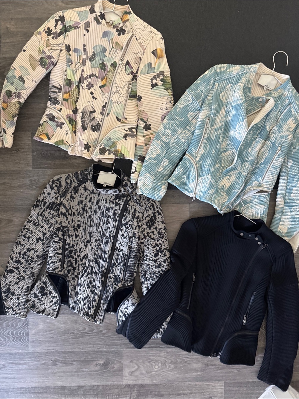 Women’s Floral Quilted Jacket - White/Multi